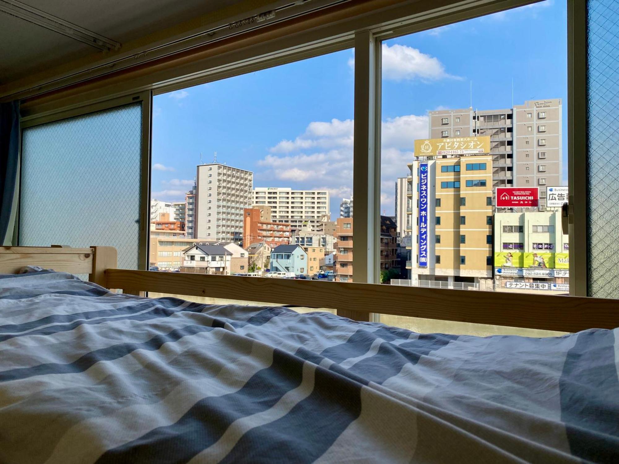 Fukuoka Tabiji Hostel & Guesthouse ภายนอก รูปภาพ