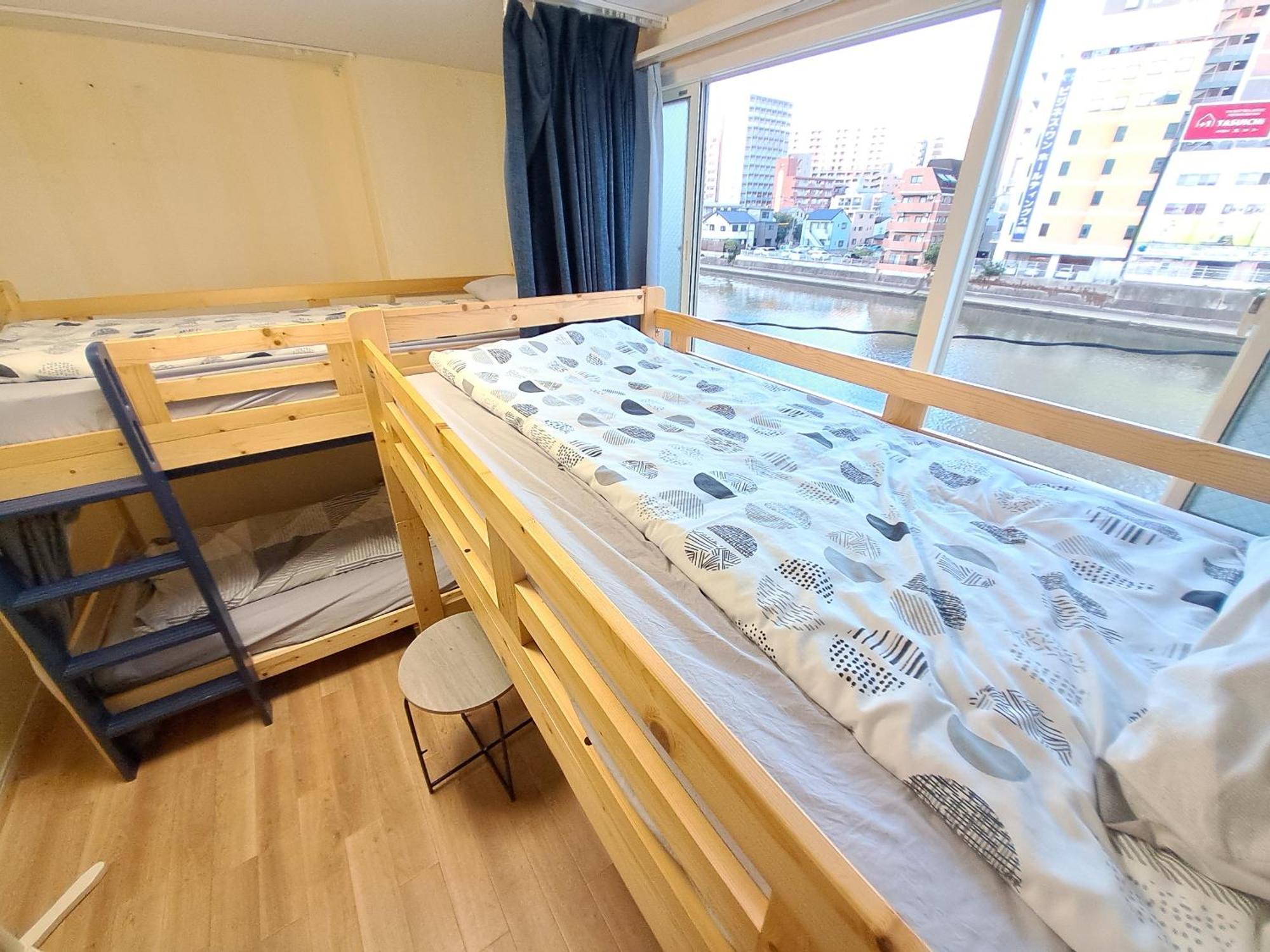 Fukuoka Tabiji Hostel & Guesthouse ภายนอก รูปภาพ